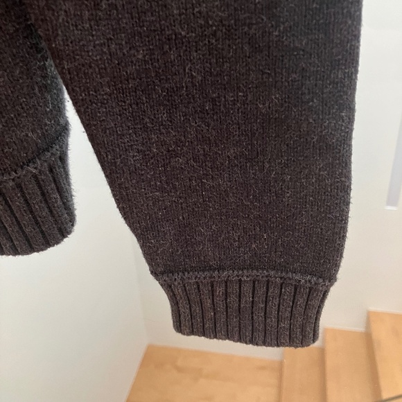 Tiger of Sweden Black Sweater with Shawl Collar - Size M - Picture 8 of 9